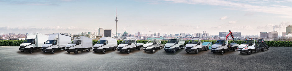 Die Range des IVECO Daily 7 Tonner.